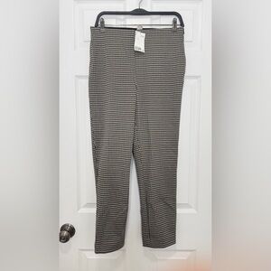 NEW- H&M Women Houndstooth Dress Pants- Size 8